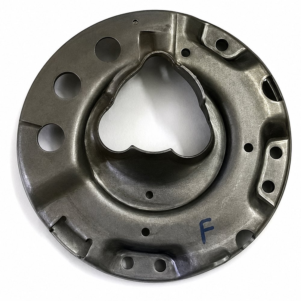 Stamped component